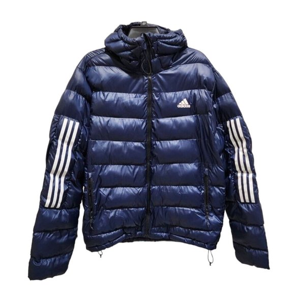 adidas Men's Outdoor Itavic 3-Stripe Performance Jacket - Picture 1 of 11